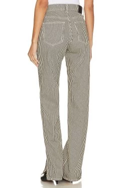 ANINE BING Roy Jean Stripe 9 ANINE BING Roy Jean Stripe -Fashion Women's Clothing Store ANIN WJ63 V3