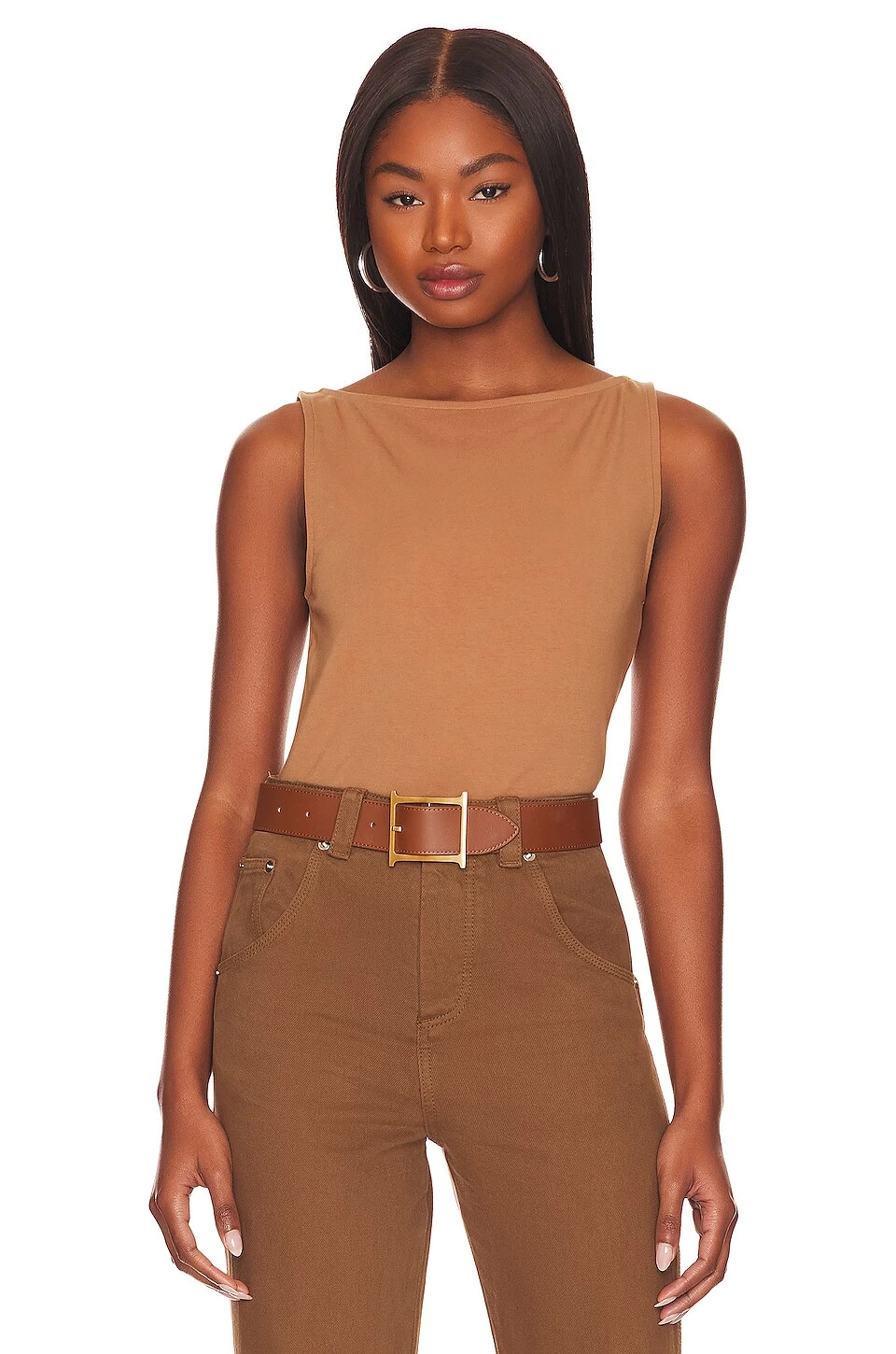 ANINE BING Rue Tank Camel 3 ANINE BING Rue Tank Camel