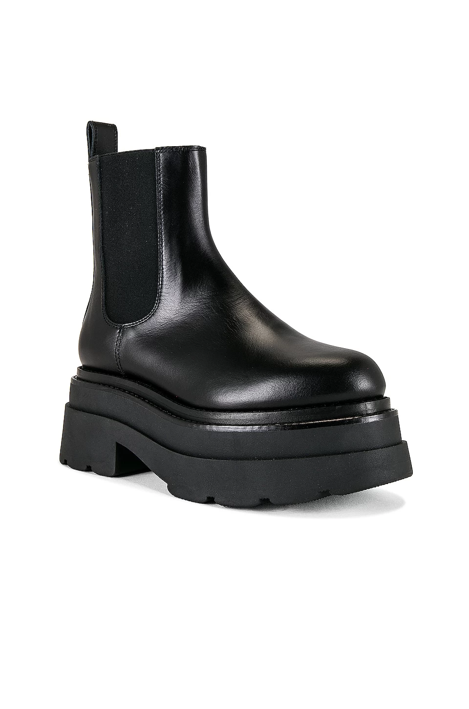 ALEXANDER WANG Carter Platform Chelsea Boot Black 4 ALEXANDER WANG Carter Platform Chelsea Boot Black - Image 2