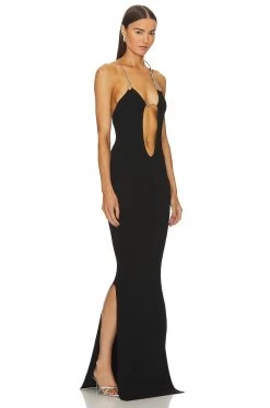 Mirabi Dress Black 6 Mirabi Dress Black -Fashion Women's Clothing Store AYAR WD64 V2