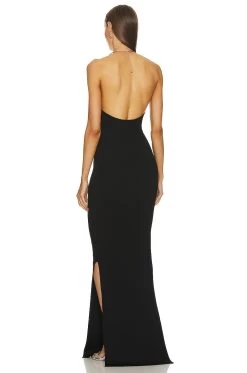 Mirabi Dress Black 7 Mirabi Dress Black -Fashion Women's Clothing Store AYAR WD64 V3