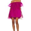 Elyssa Mini Dress Magenta 1 Elyssa Mini Dress Magenta -Fashion Women's Clothing Store AZER WD16 V1