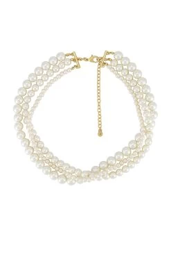 Danielle Necklace Pearl