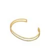 Val Cuff Bracelet Gold 2 Val Cuff Bracelet Gold -Fashion Women's Clothing Store BAUR WL287 V1