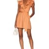 BCBGMAXAZRIA Ruffled Romper Sunkissed -Fashion Women's Clothing Store BCB WR91 V1
