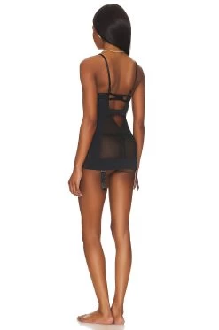 BLUEBELLA Alanna Longline Basque Black -Fashion Women's Clothing Store BEBE WI412 V3
