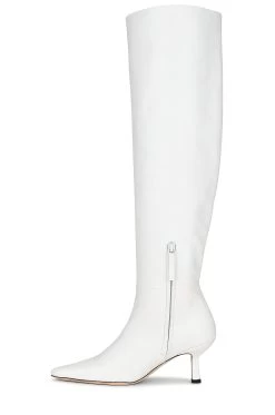 BY FAR Meghan Boots White -Fashion Women's Clothing Store BFAR WZ68 V5