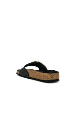 Birkenstock Madrid High Shine Big Buckle Sandal High Shine Black -Fashion Women's Clothing Store BIRR WZ109 V3