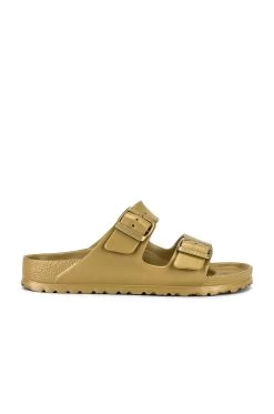 Birkenstock Arizona EVA Sandal Metallic Gold