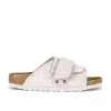 Birkenstock Kyoto Sandal Antique White Suede