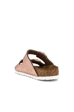 Birkenstock Arizona Soft Footbed Sandal Metallic Copper -Fashion Women's Clothing Store BIRR WZ33 V3