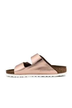 Birkenstock Arizona Soft Footbed Sandal Metallic Copper -Fashion Women's Clothing Store BIRR WZ33 V5