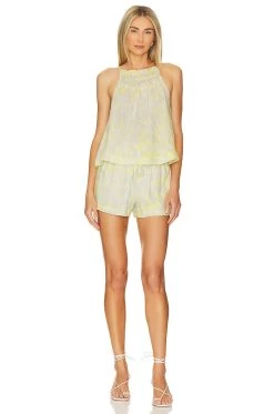 Ruffle Waist Short Layered Spots Print 9 Ruffle Waist Short Layered Spots Print -Fashion Women's Clothing Store BLD WF69 V4