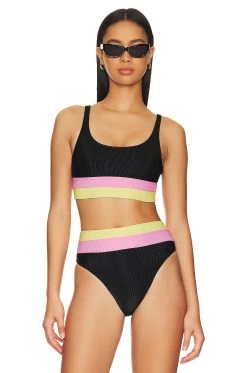 Mackenzie Top Pink Lemonade Colorblock