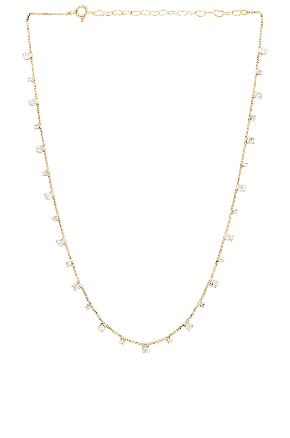 Crystal Dust Choker Gold 3 Crystal Dust Choker Gold