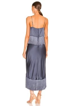 Cinq A Sept Eastwood Dress Shadow -Fashion Women's Clothing Store CINR WD250 V3