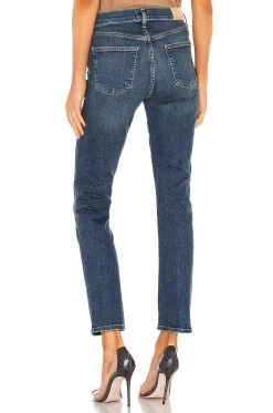 CITIZENS OF HUMANITY Skyla Mid Rise Slim Straight Charisma 8 CITIZENS OF HUMANITY Skyla Mid Rise Slim Straight Charisma -Fashion Women's Clothing Store CITI WJ1531 V3