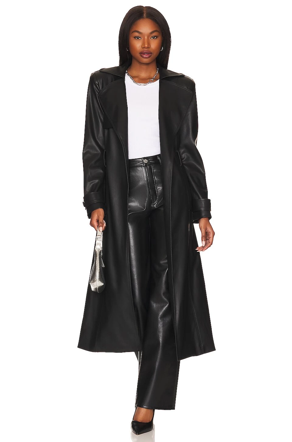 CITIZENS OF HUMANITY Leather Annina Trouser Black 6 CITIZENS OF HUMANITY Leather Annina Trouser Black - Image 4