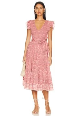 Rita Ankle Dress Camara Floral