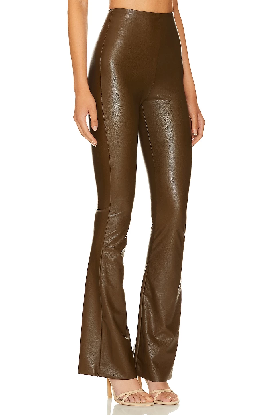 Commando Faux Leather Flare Legging Cadet 4 Commando Faux Leather Flare Legging Cadet - Image 2