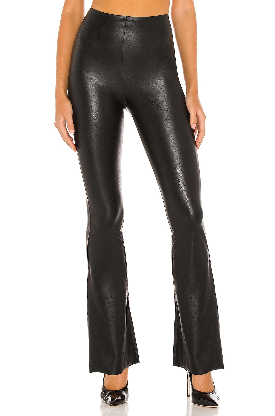 Commando Faux Leather Flare Legging Cadet 7 Commando Faux Leather Flare Legging Cadet - Image 5