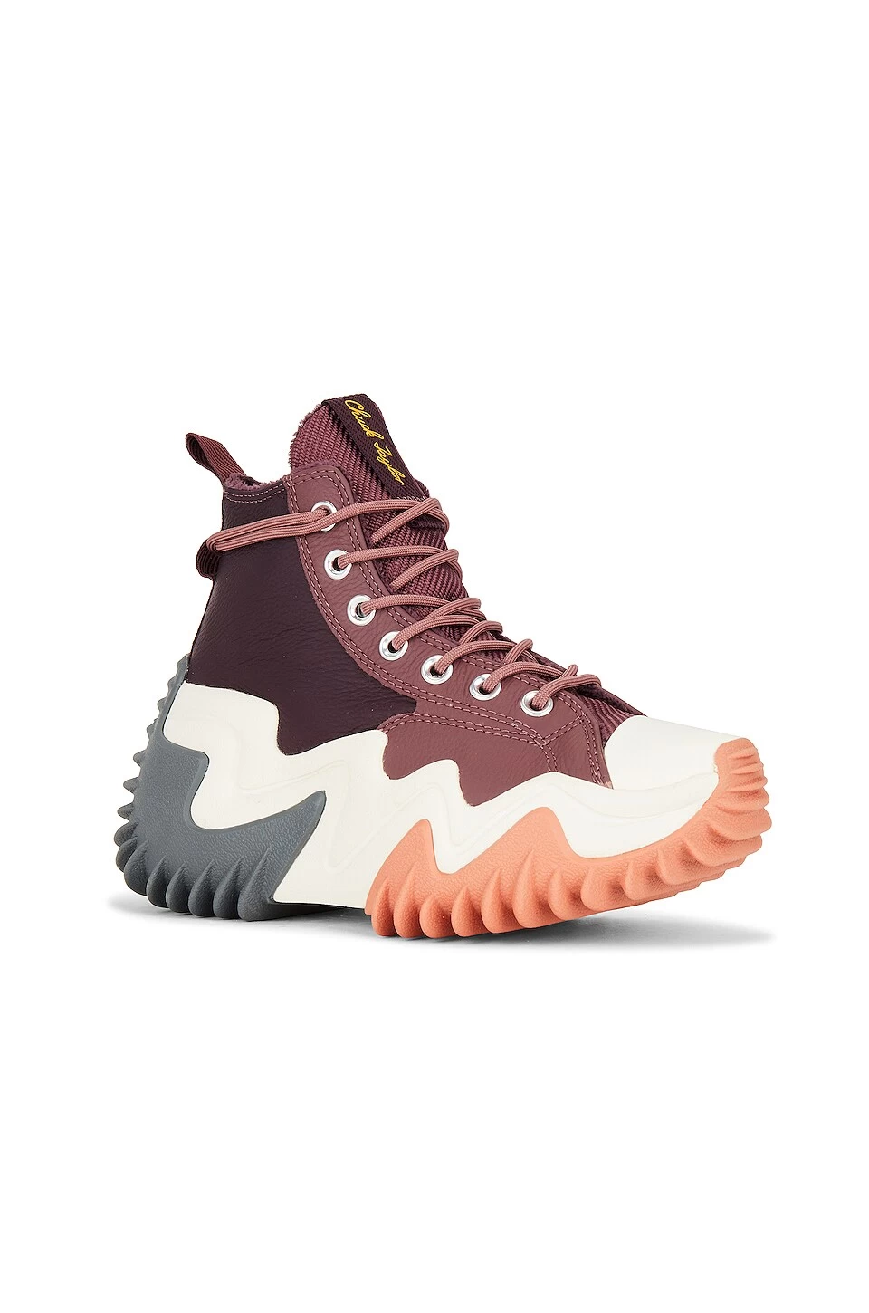 Converse Run Star Motion Counter Climate Sneaker Black Cherry, Dark Wine, & Egret 4 Converse Run Star Motion Counter Climate Sneaker Black Cherry, Dark Wine, & Egret - Image 2