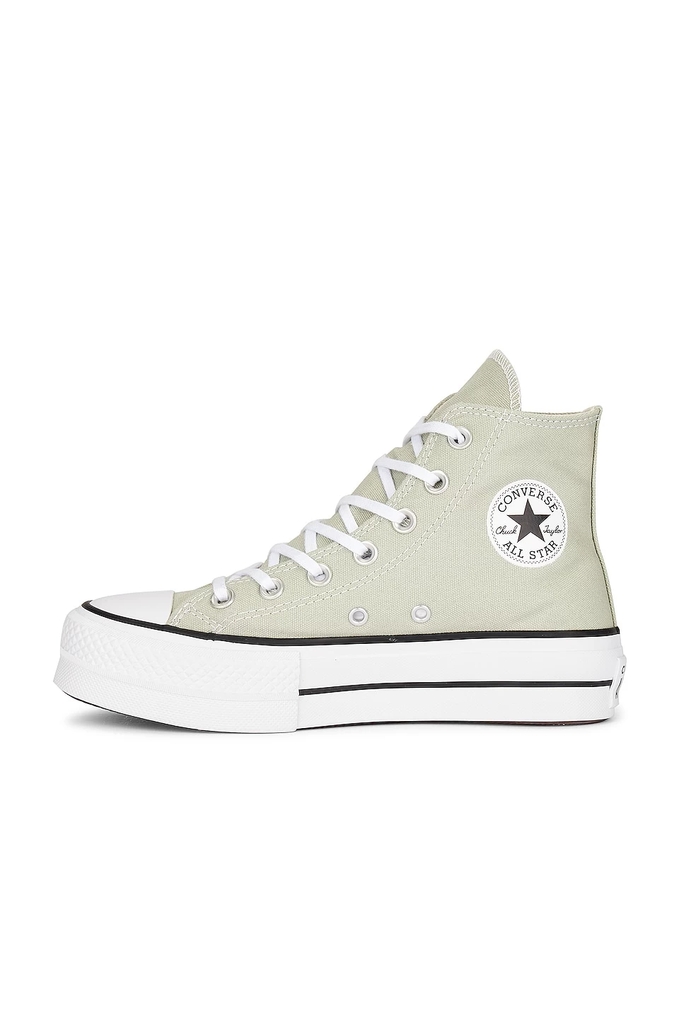 Converse Chuck Taylor All Star Lift Sneaker Summit Sage, White, & Black 7 Converse Chuck Taylor All Star Lift Sneaker Summit Sage, White, & Black - Image 5