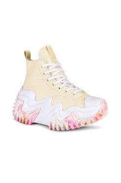 Converse Run Star Motion Cx Sneaker Mom's Potato Salad, Cheeky Coral, & White 9 Converse Run Star Motion Cx Sneaker Mom's Potato Salad, Cheeky Coral, & White -Fashion Women's Clothing Store CNVR WZ256 V2