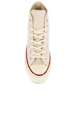 Converse Chuck 70 Hi Sneaker Parchment, Garnet, & Egret 11 Converse Chuck 70 Hi Sneaker Parchment, Garnet, & Egret -Fashion Women's Clothing Store CNVR WZ8 V4