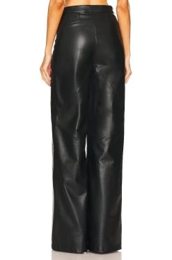 Asymmetric Waist Pant Black -Fashion Women's Clothing Store COCA WP3 V3