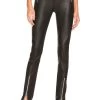Camila Coelho Ashley Leather Pant Black