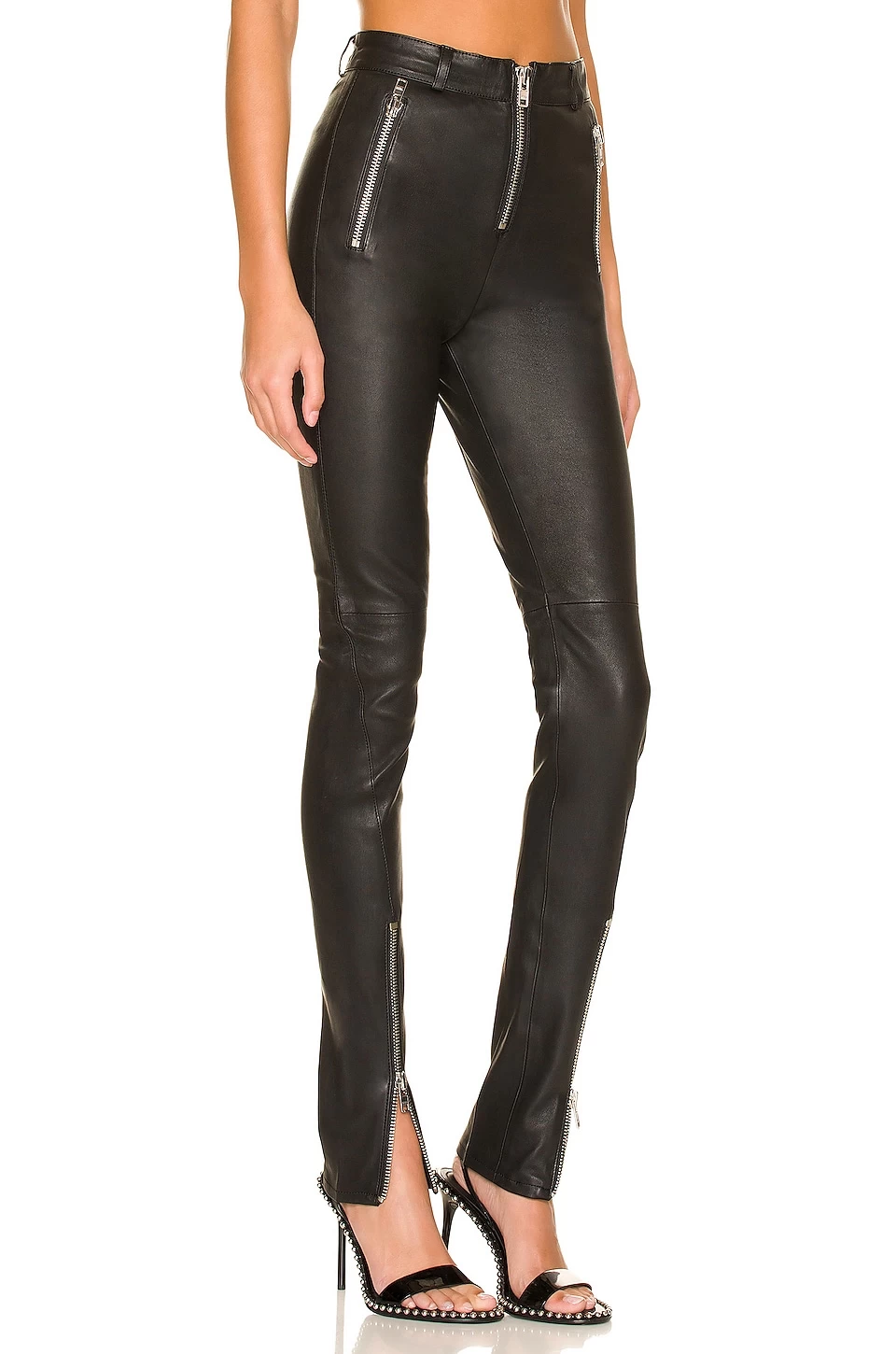 Camila Coelho Ashley Leather Pant Black 4 Camila Coelho Ashley Leather Pant Black - Image 2