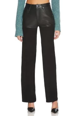 Camila Coelho PANTALON MARCELINE Black