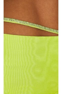Camila Coelho Hannah Mini Skirt Apple Green -Fashion Women's Clothing Store COEL WQ167 V5