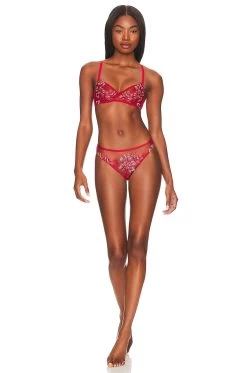 Cosabella Maasai Thong Mystic Red -Fashion Women's Clothing Store COSA WI682 V4