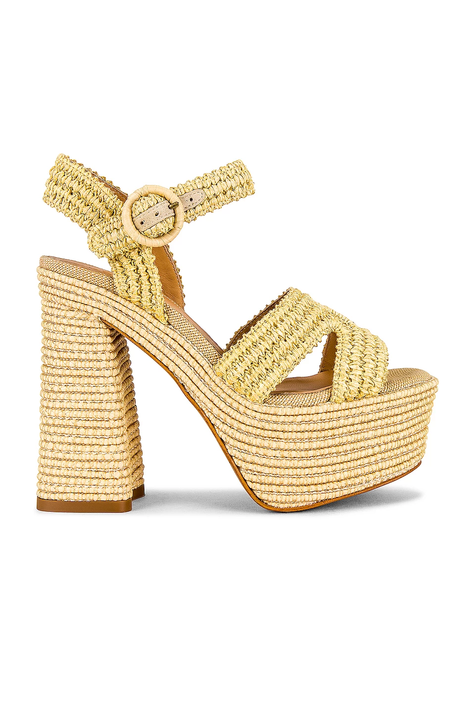 Castañer Adriana Platform Sandal Natural 3 Castañer Adriana Platform Sandal Natural