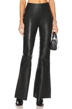 Kick Leather Pant Black