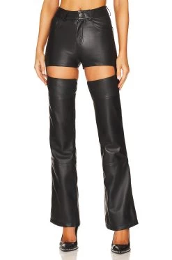 Phoebe Cut Out Pant Black