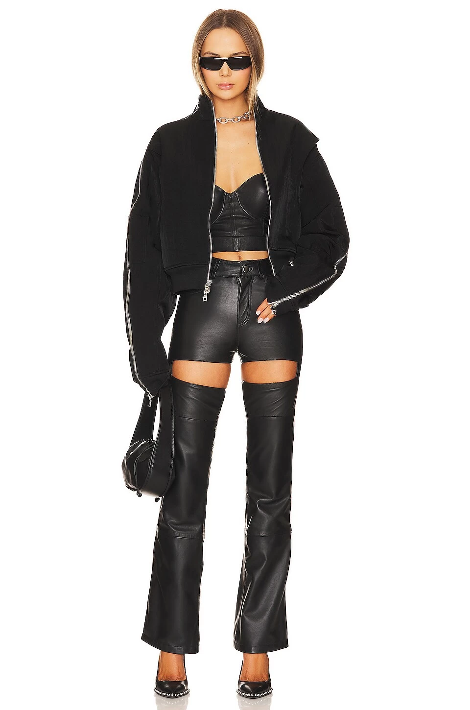 Phoebe Cut Out Pant Black 6 Phoebe Cut Out Pant Black - Image 4