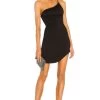 Asym Voxel Dress Black 2 Asym Voxel Dress Black -Fashion Women's Clothing Store DGUI WD20 V1