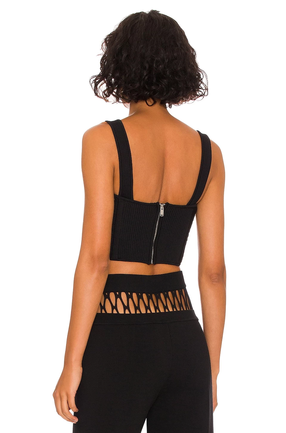 Dion Lee Net Crochet Top Black 5 Dion Lee Net Crochet Top Black - Image 3