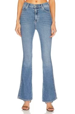 Dr. Denim Moxy Flare Cape Sky Blue