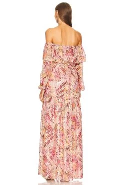 Luna Maxi Dress Optic Geo -Fashion Women's Clothing Store DUNX WD89 V4