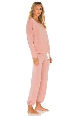 Eberjey PYJAMA VERA Misty Rose -Fashion Women's Clothing Store EBER WI1070 V2