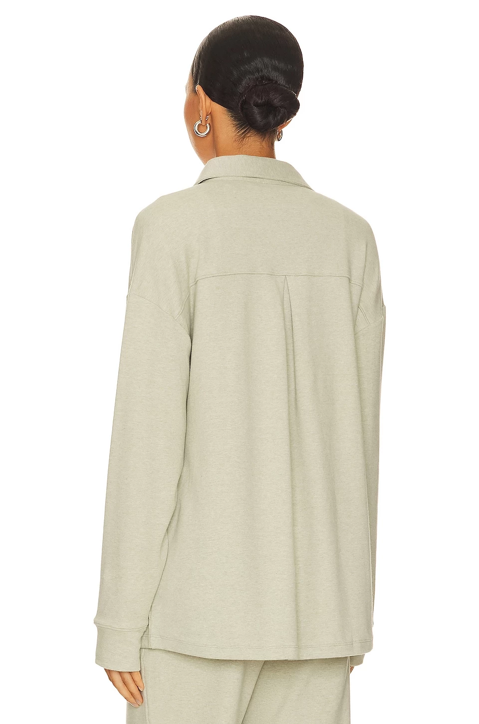 Eberjey Luxe Shacket Botanical Zen Green 6 Eberjey Luxe Shacket Botanical Zen Green - Image 4