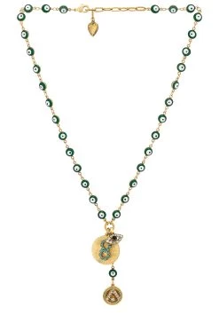 Galia Necklace Green