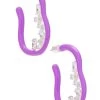 Frosted Obsession Hoops Purple Glo -Fashion Women's Clothing Store EMMR WL74 V1