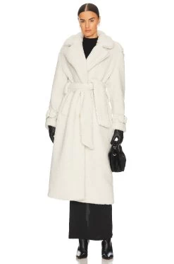 Harri Oversized Teddy Coat Bone 7 Harri Oversized Teddy Coat Bone -Fashion Women's Clothing Store ENAR WO24 V2