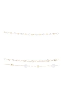 Pearl Belly Chain Pearl 7 Pearl Belly Chain Pearl -Fashion Women's Clothing Store ETTI WL1244 V3