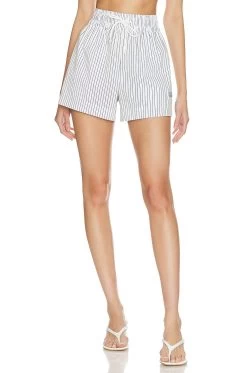 FRAME Drawstring Lounge Short Cobalt Multi